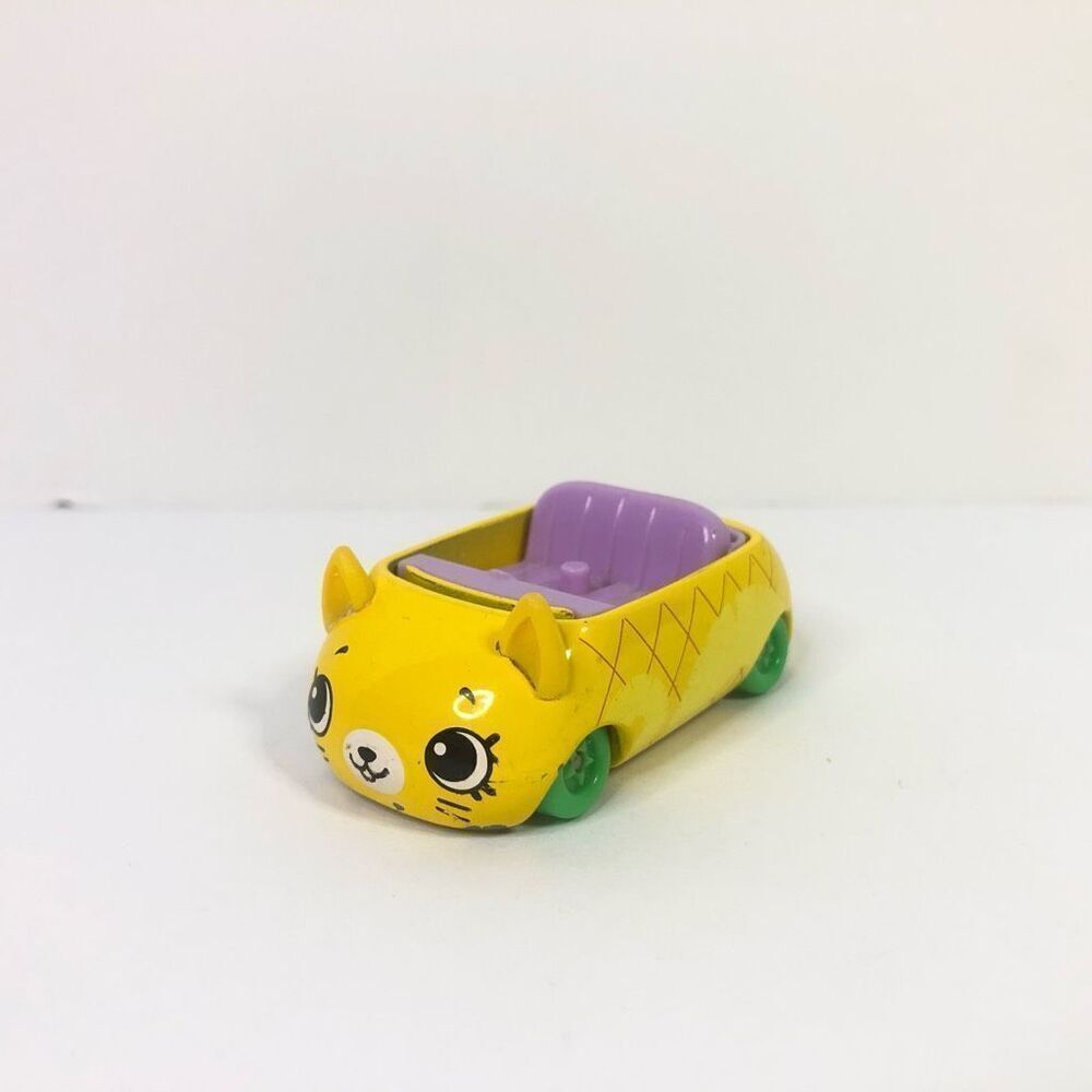 shopkins fast and fruity yellow pineapple cutie car only no top or figure‎